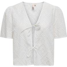 Only Tie String Top - White/Bright White