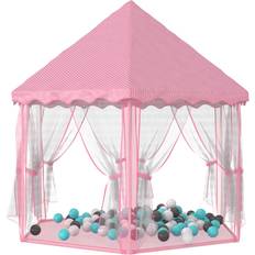 Plast Leketelt vidaXL Princess Play Tent with 250 Balls