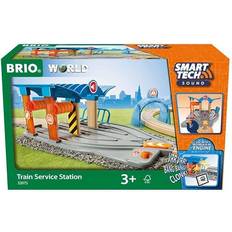 Plast Togbanetilbehør BRIO Smart Tech Sound Train Service Station 33975
