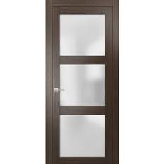 Snap-In Doors SartoDoors 2552 24 Universal Hanling 3 Lite Frosted French (x)