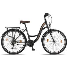 Licorne Bike Stella Premium Dutch Bicycle - Black Unisex