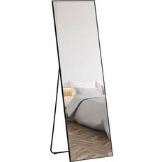 Floor Mirrors Homcom Full Length Black 19.8x63.5"