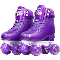 Purple Roller Skates Crazy Skates Glitter Pop Collection Adjustable Roller Skate