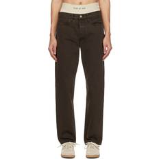 Fear of God Jeans Fear of God Brown Straight-Leg Jeans
