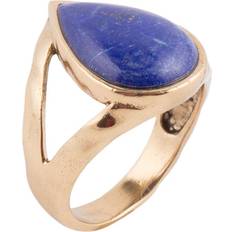 Lapis Jewelry Lapis Teardrop Ring Bronze