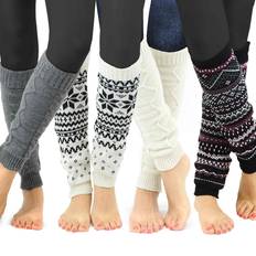 Arm & Leg Warmers on sale TeeHee Socks Gift Box Women Fashion and Christmas Holiday Leg Warmers Multi-Pack