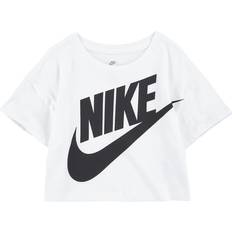 Nike Kid's Icon Futura Boxy T-shirt - White