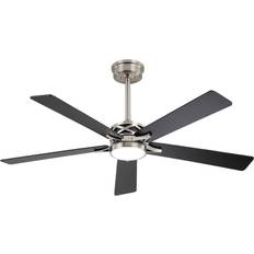 MLiAN Smart Indoor 5-Blades 72" Ceiling Fan with Light and Remote