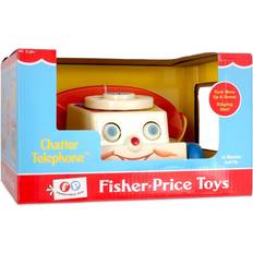 Plastic Pull Toys Fisher Price Classics Retro Chatter Telephone