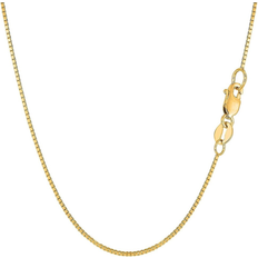 Gold Necklaces Jewelry Affairs Mirror Box Chain - Gold