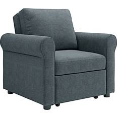 Chair Beds Armchairs Winston Porter Niagara Dark Blue Armchair 33"