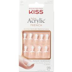Kiss Salon Acrylic French Nails Crush Hour 28-pack