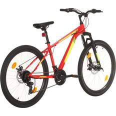 Terrengsykler på salg vidaXL Mountain Bike - Red Unisex