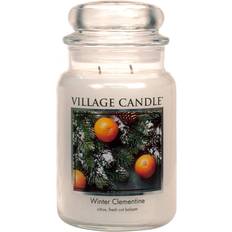 Village Winter Clementine White Scented Candle 21.2oz
