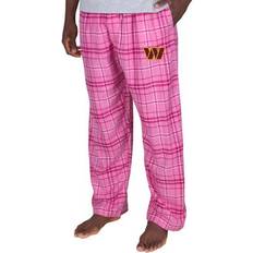 Men - Pink Pajamas Concepts Sport Men's Pink Washington Commanders Ultimate Plaid Flannel Pajama Pants