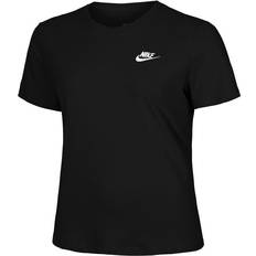 Nike Overdeler Nike Sportswear Club Essentials T-shirt - Black/White