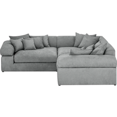 Smart Lianea Silver/Gray Sofa 283cm 4-Sitzer