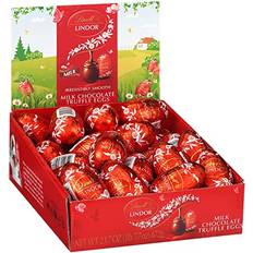 Lindor chocolate Lindt Lindor Milk Chocolate Truffle Eggs 23.7oz 24pcs