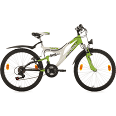 24" Kinderfahrräder KS Cycling Zodiac RH 24" - White/Green