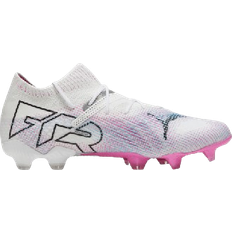 42 Fotballsko Puma Future 7 Ultimate FG/AG M - White/Black/Poison Pink