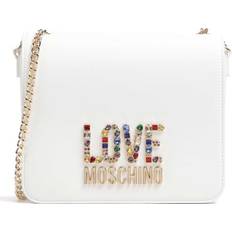 Love Moschino Bags Love Moschino Rhinestone Shoulder bag white