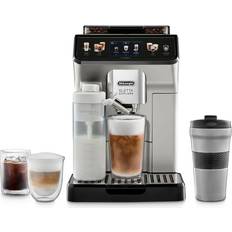 De'Longhi Integrated Coffee Grinder - Integrated Milk Frother Espresso Machines De'Longhi Eletta Explore with Cold Brew