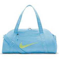 Nike Gym Club Duffel Bag - Aquarius Blue/Light Laser Orange