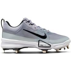 Baseball Nike Men's Force Zoom Trout 9 Pro Metal Baseball Cleats Cleats 7.5 Pewter/Black/Wolf Grey/White
