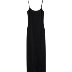 H&M Long Strappy Dress - Black
