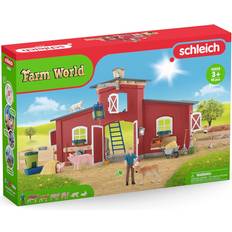 Schleich Play Set Schleich Large Barn with Animals & Accessories 42606