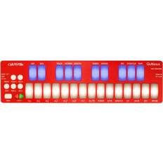 Rød MIDI-keyboards Keith McMillen QuNexus MPE MIDI-CV Mini Keyboard Controller, Red
