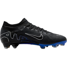 Nike Women Soccer Shoes Nike Mercurial Vapor 15 Pro FG - Black/Hyper Royal/Chrome