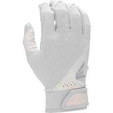 Adult Baseball Gloves & Mitts Easton Fundamental Fastpitch Batting Gloves White/White Small