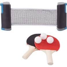 Table Tennis Set Hey! Play! Table Tennis Set Retractable Net Paddles Balls