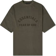 Fear of God T-shirts Fear of God Essentials Spring Printed Logo T-shirt - Ink