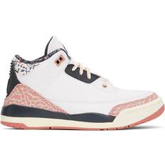 Basketball Shoes Children's Shoes Nike Air Jordan 3 Retro PS - White/Red Stardust/Sail/Anthracite