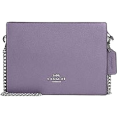 Purple Bags Coach Slim Crossbody - Silver/Light Violet