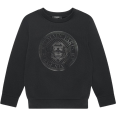 Balmain Tops Balmain Logo Sweatshirt - Black