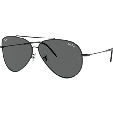 Rayban aviator sunglasses Ray-Ban Lenny Kravitz X Aviator Reverse RBR0101S 002/GR
