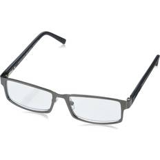 Foster Grant Rectangle Reading in Gunmetal Sawyer 1.00