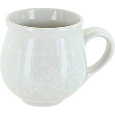 Blue Rose Pottery Polish White Lace Bubble Mug 10fl oz