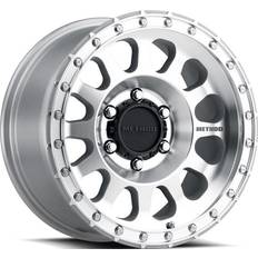 17" - Silver Car Rims Method Race Wheels 315, 17x9 with 8 on 170 Bolt Pattern - Machined MR31579087312N