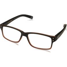 Foster Grant Thomson Reading Glasses, Brown/Transparent, mm US