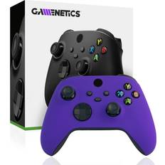 Game Controllers Gamenetics Custom Official Wireless Bluetooth Controller for Xbox Series X/S and Xbox One Console Un-Modded Video Gamepad Remote Soft Touch Purple Haze
