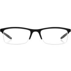 Foster Grant Paolo Reading Glasses, Black/Transparent, mm