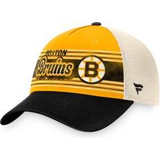 Fanatics Caps Fanatics Men's Branded Gold/Black Boston Bruins Heritage Vintage Trucker Adjustable Hat
