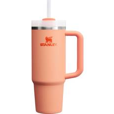 With Handles Cups & Mugs Stanley Quencher H2.0 FlowState Nectarine Travel Mug 30fl oz