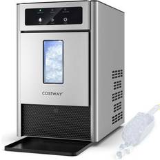 Costway Countertop Nugget Ice Maker with Ice Scoop and Water Tray