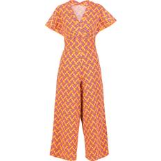 Damen - Orange Jumpsuits & Overalls Blutsgeschwister Jumpsuit Shalala Tralala Culotte Orange