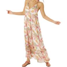 Herren Kleider Aniston CASUAL Damen Maxi-Kleid mit Allover-Print Sommer-Kleid 46746028 Bunt